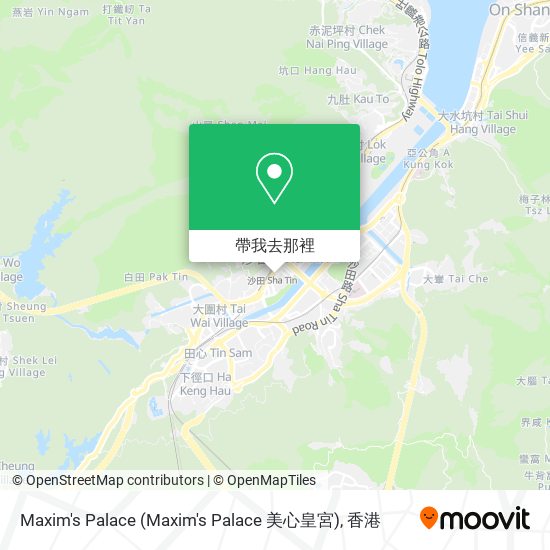Maxim's Palace地圖