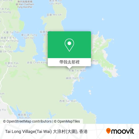 Tai Long Village(Tai Wai) 大浪村(大圍)地圖