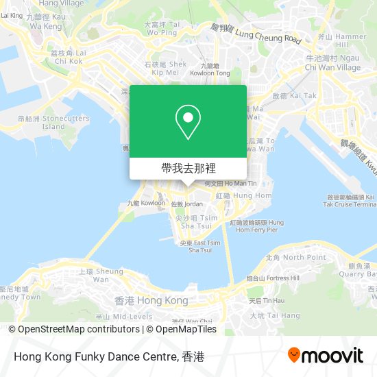 Hong Kong Funky Dance Centre地圖