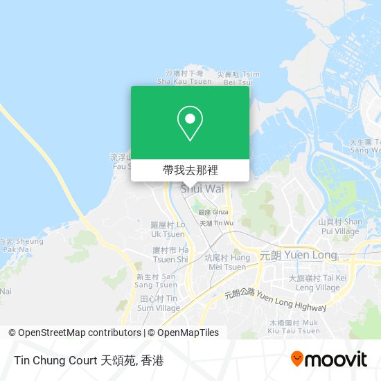 Tin Chung Court 天頌苑地圖