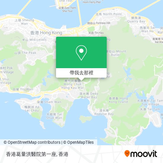香港葛量洪醫院第一座地圖