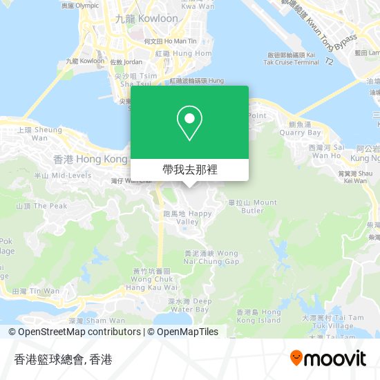 香港籃球總會地圖