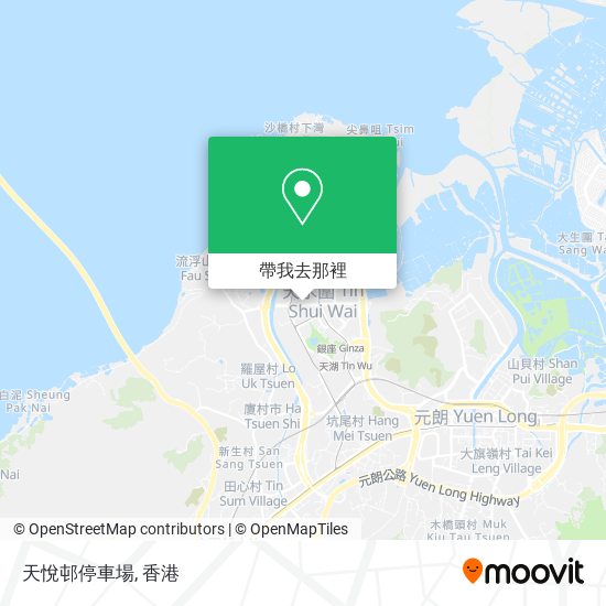 天悅邨停車場地圖