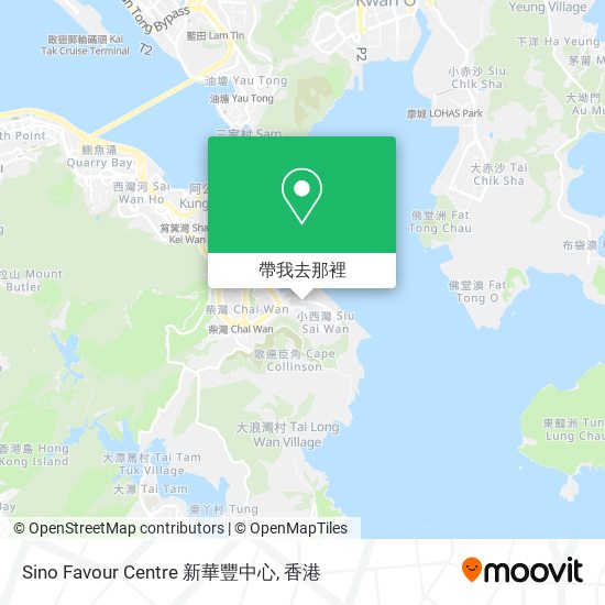 Sino Favour Centre 新華豐中心地圖