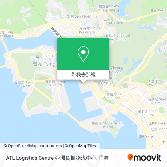 ATL Logistics Centre 亞洲貨櫃物流中心地圖