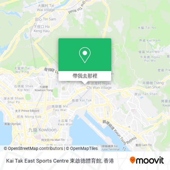 Kai Tak East Sports Centre 東啟德體育館地圖