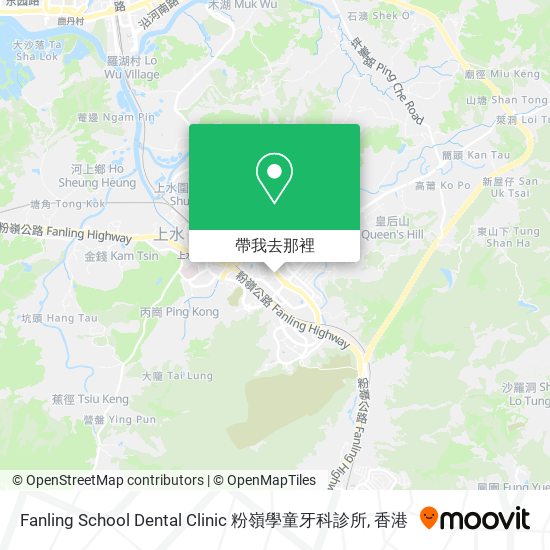 Fanling School Dental Clinic 粉嶺學童牙科診所地圖