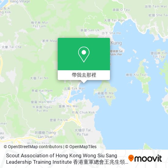 Scout Association of Hong Kong Wong Siu Sang Leadership Training Institute 香港童軍總會王兆生領袖訓練學院地圖