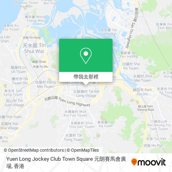 Yuen Long Jockey Club Town Square 元朗賽馬會廣場地圖