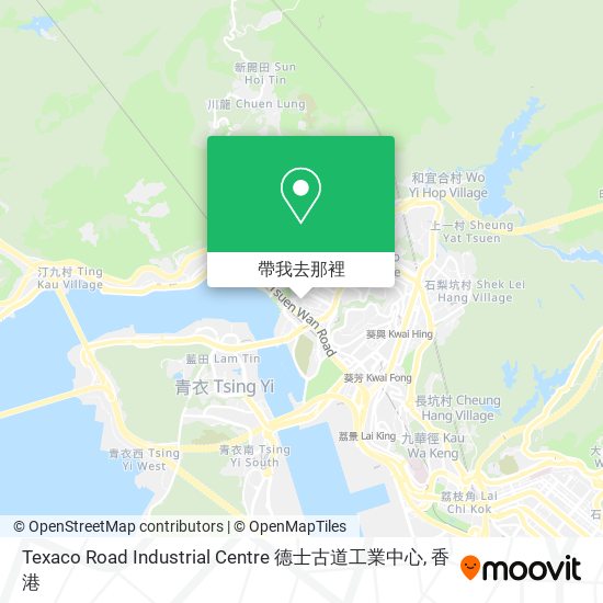 Texaco Road Industrial Centre 德士古道工業中心地圖