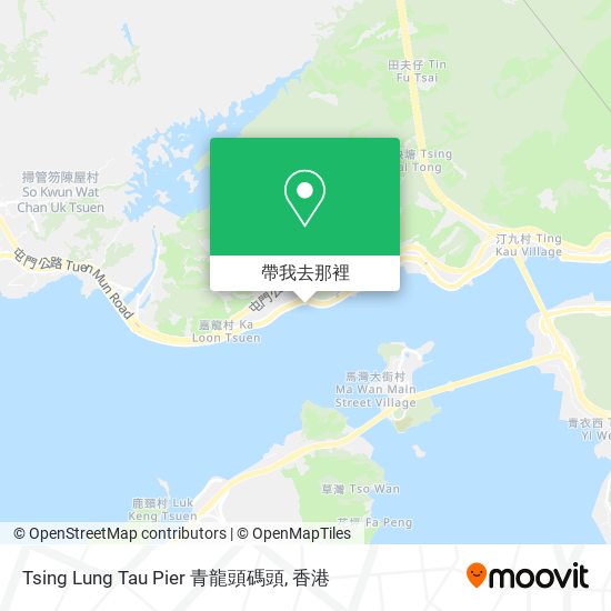 Tsing Lung Tau Pier 青龍頭碼頭地圖