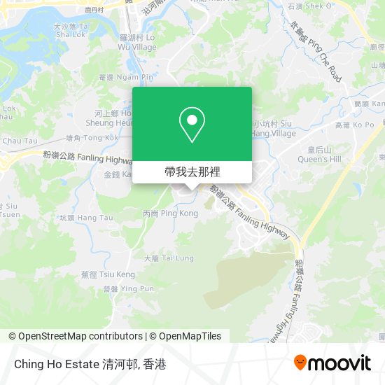 Ching Ho Estate 清河邨地圖