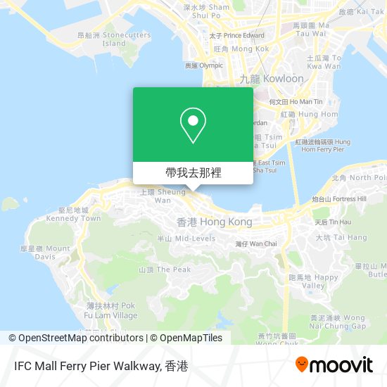 IFC Mall Ferry Pier Walkway地圖