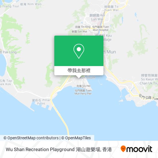 Wu Shan Recreation Playground 湖山遊樂場地圖