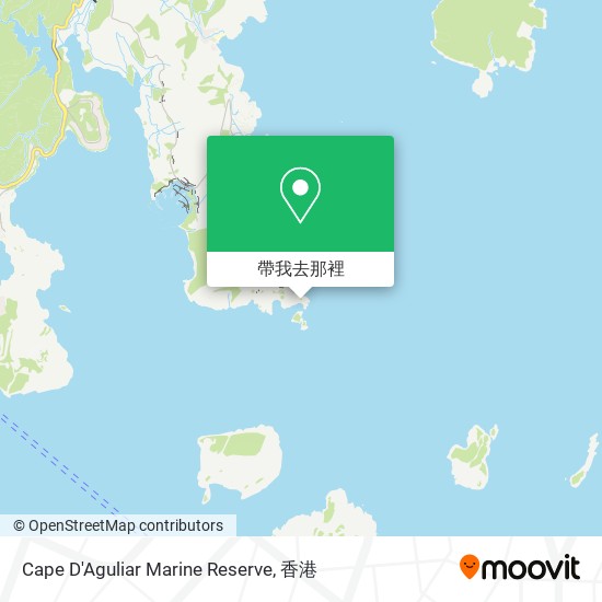 Cape D'Aguliar Marine Reserve地圖