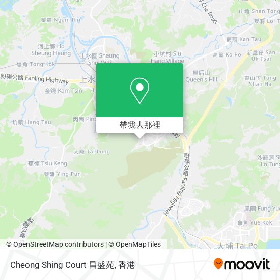 Cheong Shing Court 昌盛苑地圖