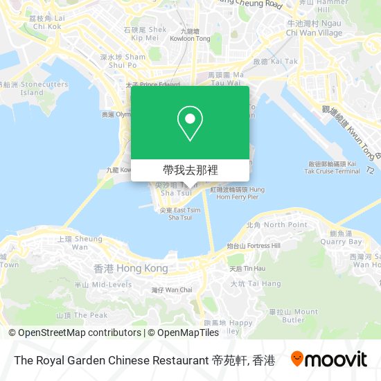 The Royal Garden Chinese Restaurant 帝苑軒地圖