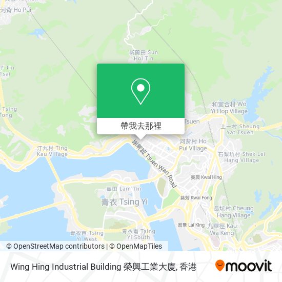 Wing Hing Industrial Building 榮興工業大廈地圖