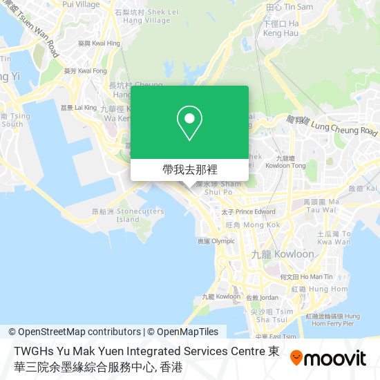 TWGHs Yu Mak Yuen Integrated Services Centre 東華三院余墨緣綜合服務中心地圖