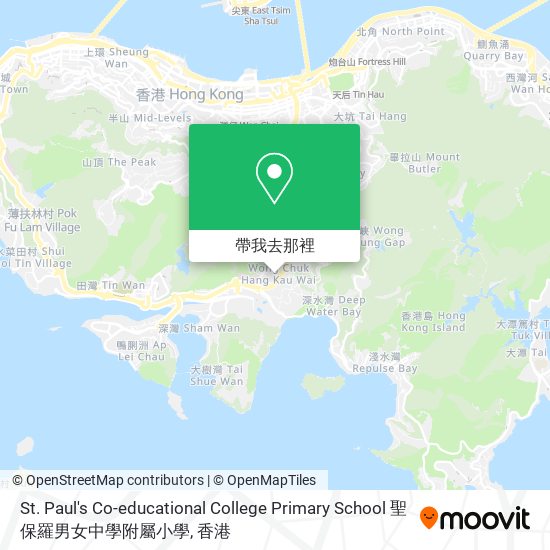 St. Paul's Co-educational College Primary School 聖保羅男女中學附屬小學地圖