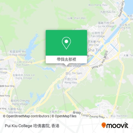 Pui Kiu College 培僑書院地圖