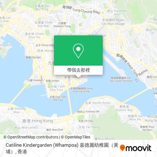 Catiline Kindergarden (Whampoa) 嘉德麗幼稚園（黃埔）地圖