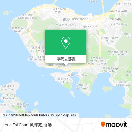 Yue Fai Court 漁暉苑地圖