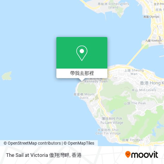 The Sail at Victoria 傲翔灣畔地圖