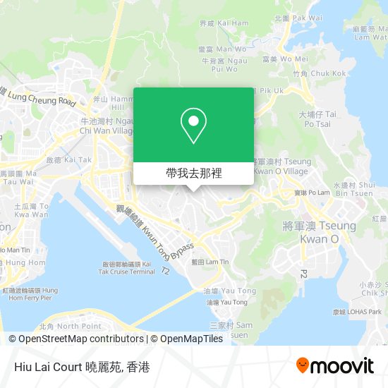 Hiu Lai Court 曉麗苑地圖