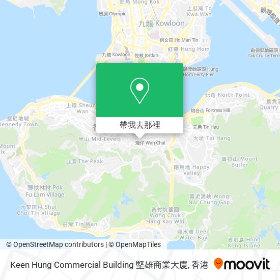 Keen Hung Commercial Building 堅雄商業大廈地圖