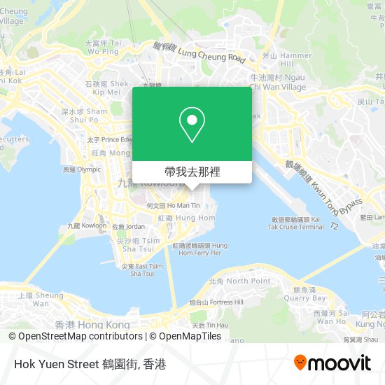 Hok Yuen Street 鶴園街地圖