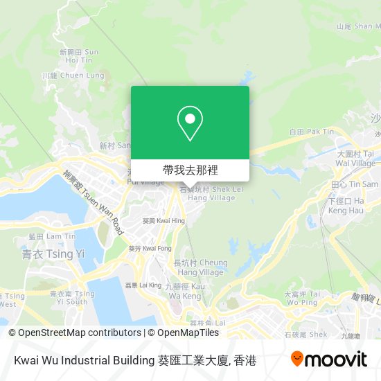 Kwai Wu Industrial Building 葵匯工業大廈地圖