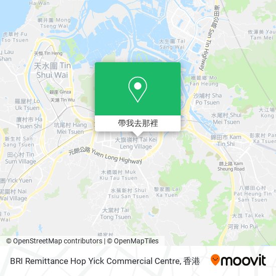 BRI Remittance Hop Yick Commercial Centre地圖