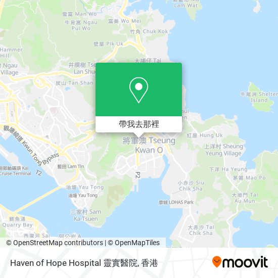Haven of Hope Hospital 靈實醫院地圖