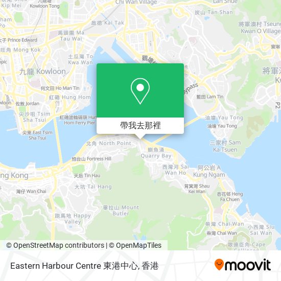 Eastern Harbour Centre 東港中心地圖