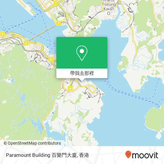 Paramount Building 百樂門大廈地圖