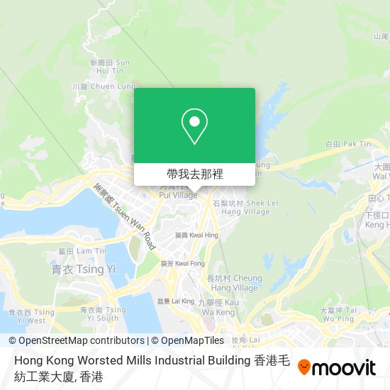 Hong Kong Worsted Mills Industrial Building 香港毛紡工業大廈地圖