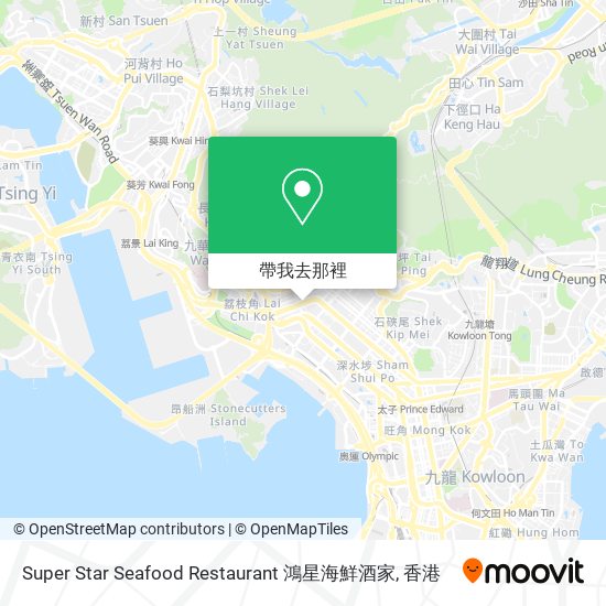 Super Star Seafood Restaurant 鴻星海鮮酒家地圖