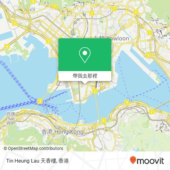 Tin Heung Lau 天香樓地圖