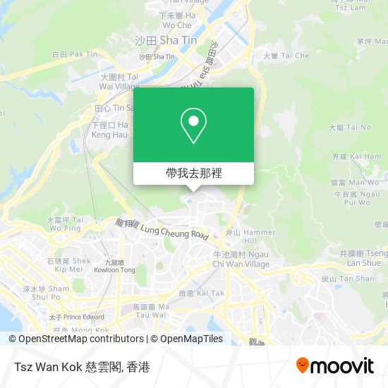 Tsz Wan Kok 慈雲閣地圖