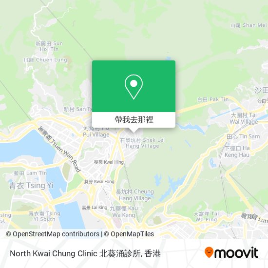 North Kwai Chung Clinic 北葵涌診所地圖