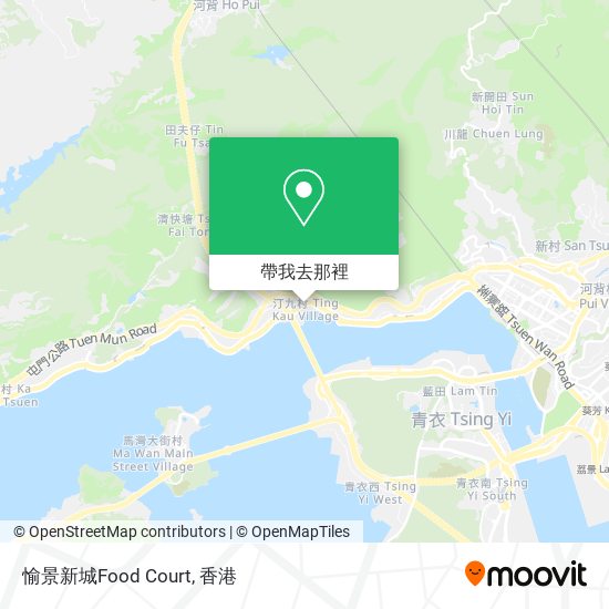 愉景新城Food Court地圖