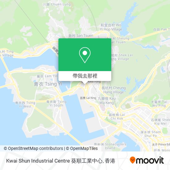 Kwai Shun Industrial Centre 葵順工業中心地圖