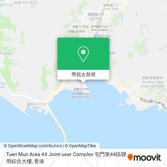 Tuen Mun Area 44 Joint-user Complex 屯門第44區聯用綜合大樓地圖