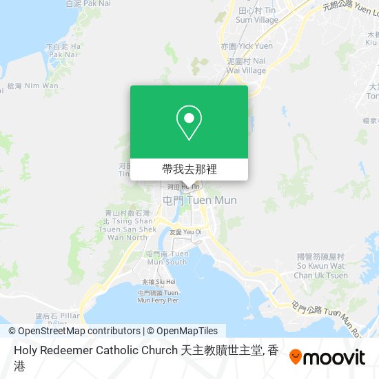 Holy Redeemer Catholic Church 天主教贖世主堂地圖