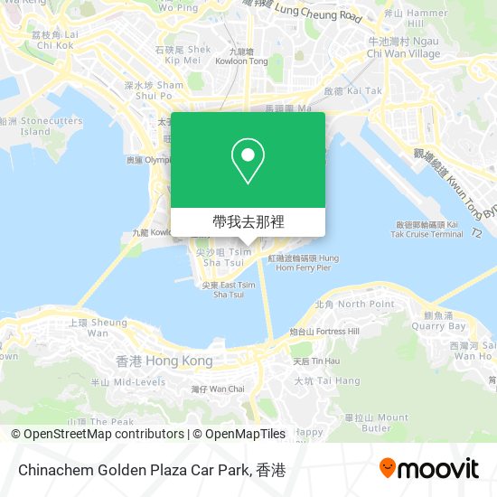 Chinachem Golden Plaza Car Park地圖