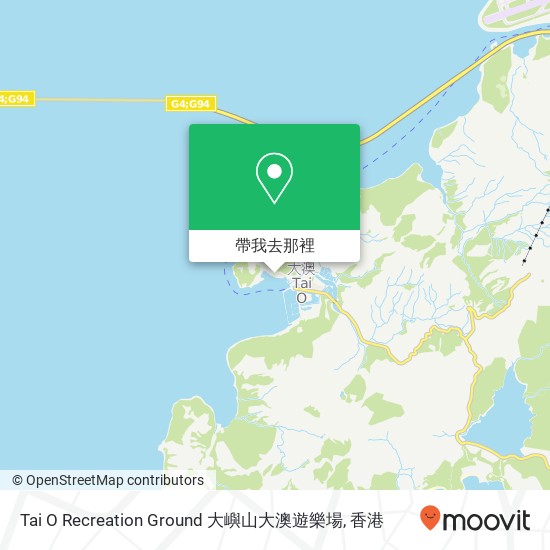 Tai O Recreation Ground 大嶼山大澳遊樂場地圖