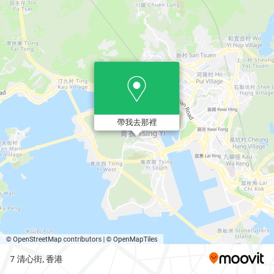 7 清心街地圖