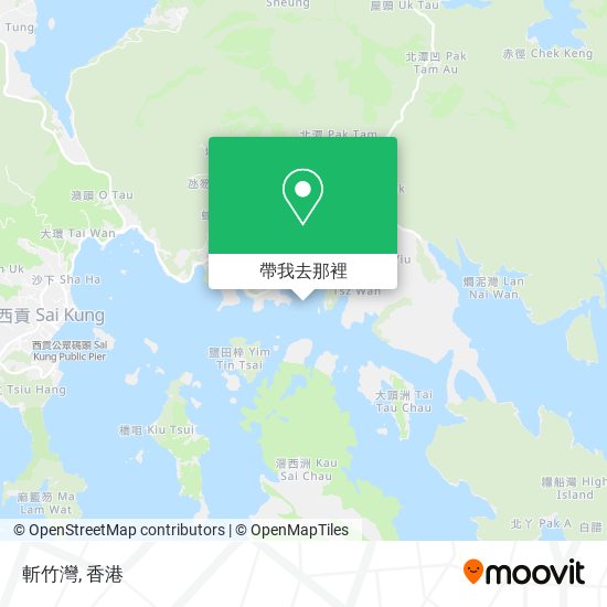 斬竹灣地圖