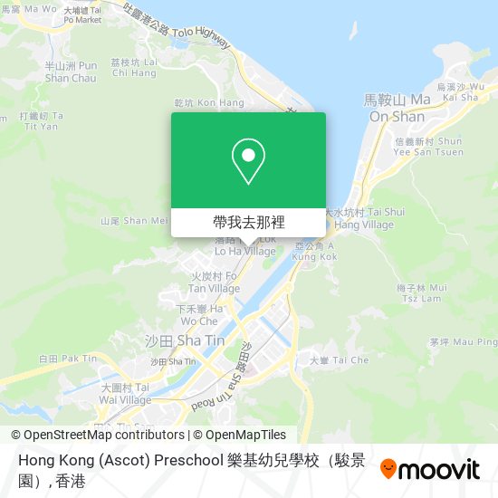 Hong Kong (Ascot) Preschool 樂基幼兒學校（駿景園）地圖